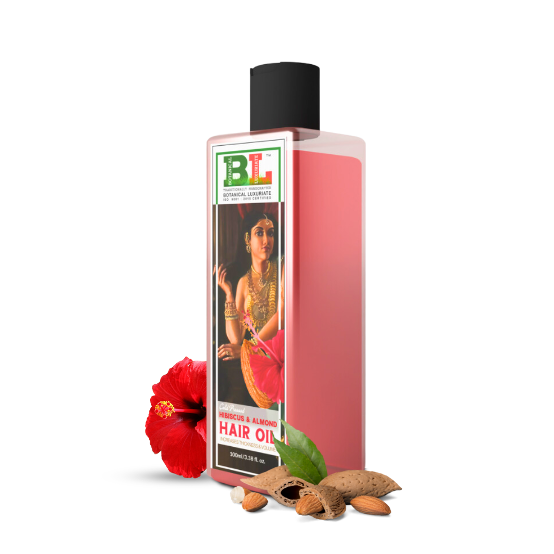 Cold Pressed Hibiscus & Almond Hair Thickness Oil