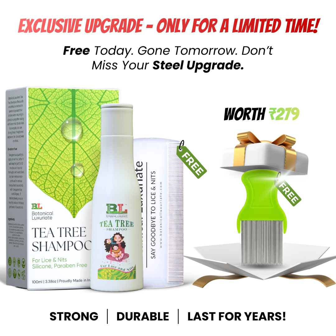 Natural Tea Tree Anti-Lice & Nits Shampoo 100ml