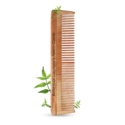 Botanical Luxuriate Full Handle Neem Comb