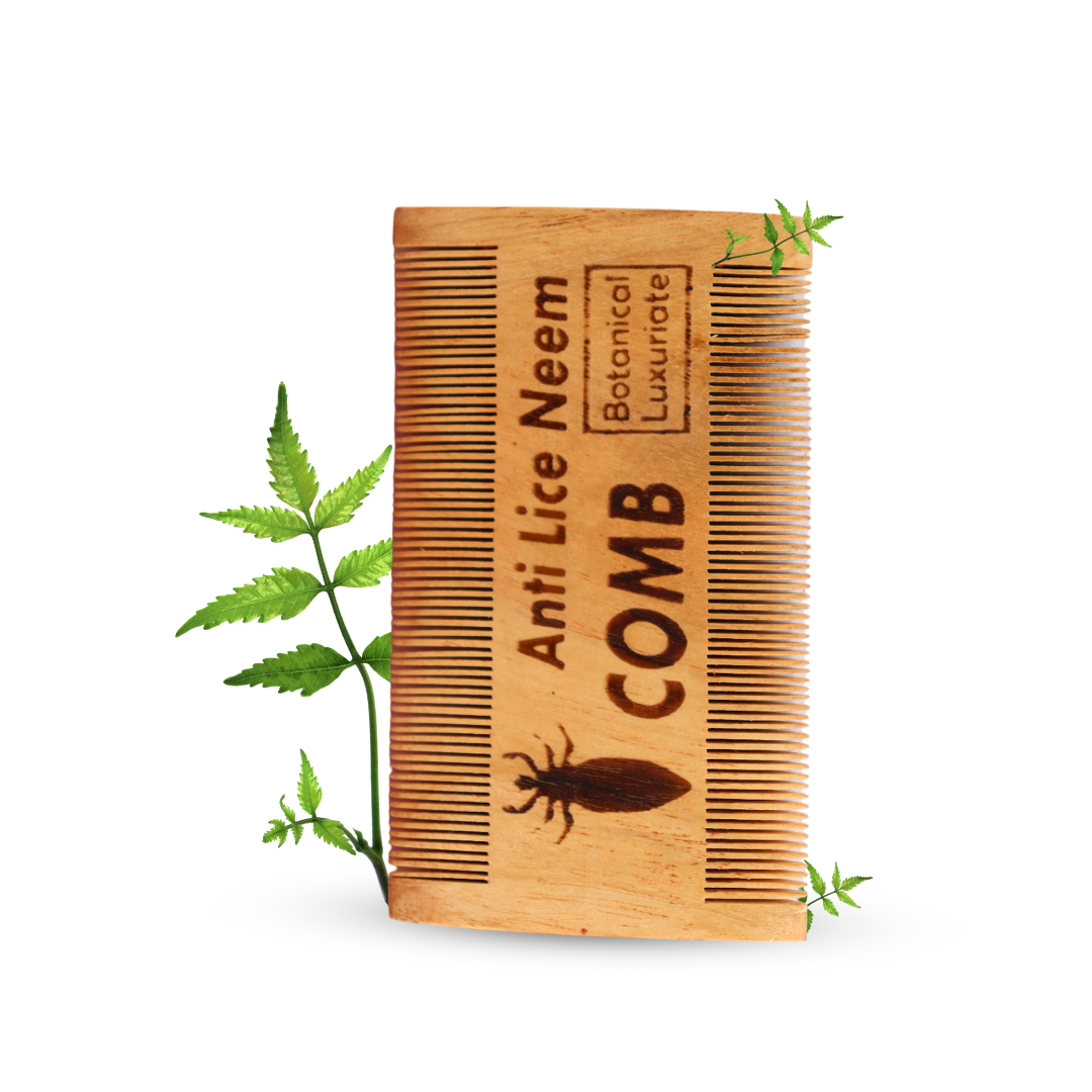 Botanical Luxuriate Anti Lice & Nit's  Neem Comb