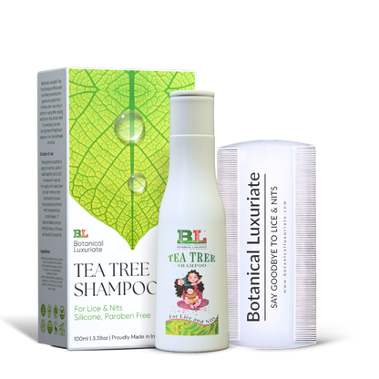 Natural Tea Tree Anti-Lice & Nits Shampoo 100ml
