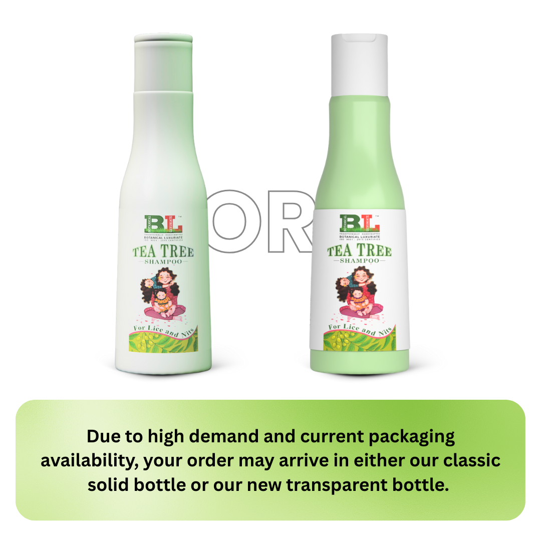 Natural Tea Tree Anti-Lice & Nits Shampoo 100ml