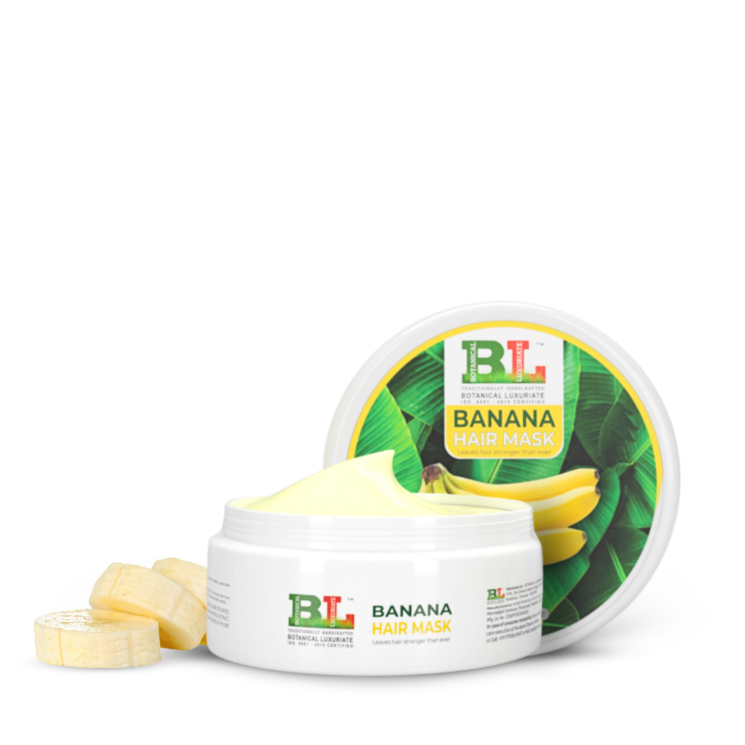 Banana Hair Mask - Instant soft hair texture 100 gm