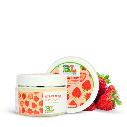 Strawberry Day Cream (Ultra light) - Natural Skin Protection 30 gm