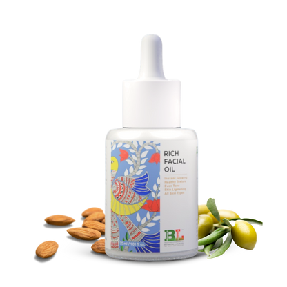 Rich Facial Oil - For Healthy Glowing Skin Texture 30 ml