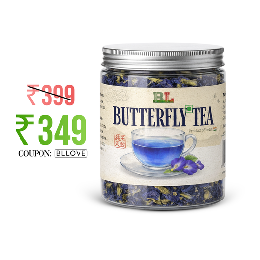 BL Butterfly Pea  Herbal Tea 30g | 100% Natural Antioxidant Drink – Caffeine Free