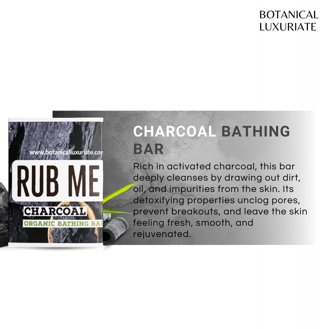 Botanical Luxuriate Charcoal Bathing Bar 125gm