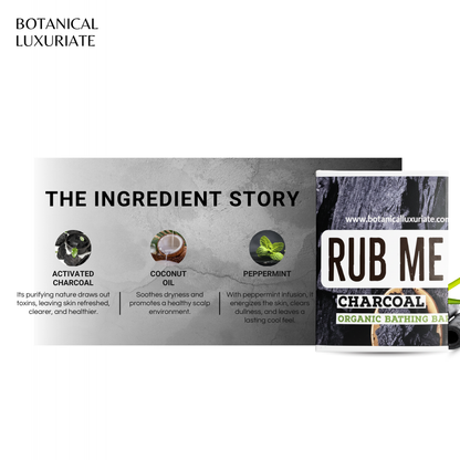 Botanical Luxuriate Charcoal Bathing Bar 125gm