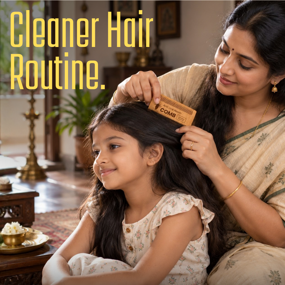 Botanical Luxuriate Anti Lice & Nit's  Neem Comb