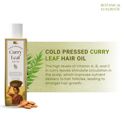 Botanical Luxuriate Dandruff & Hair Growth Combo (Curry Leaf Hair Oil 100 ml & Amla and Rosemary Shampoo 100 ml)