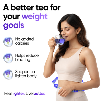 BL Butterfly Pea  Herbal Tea 60g | 100% Natural Antioxidant Drink – Caffeine Free