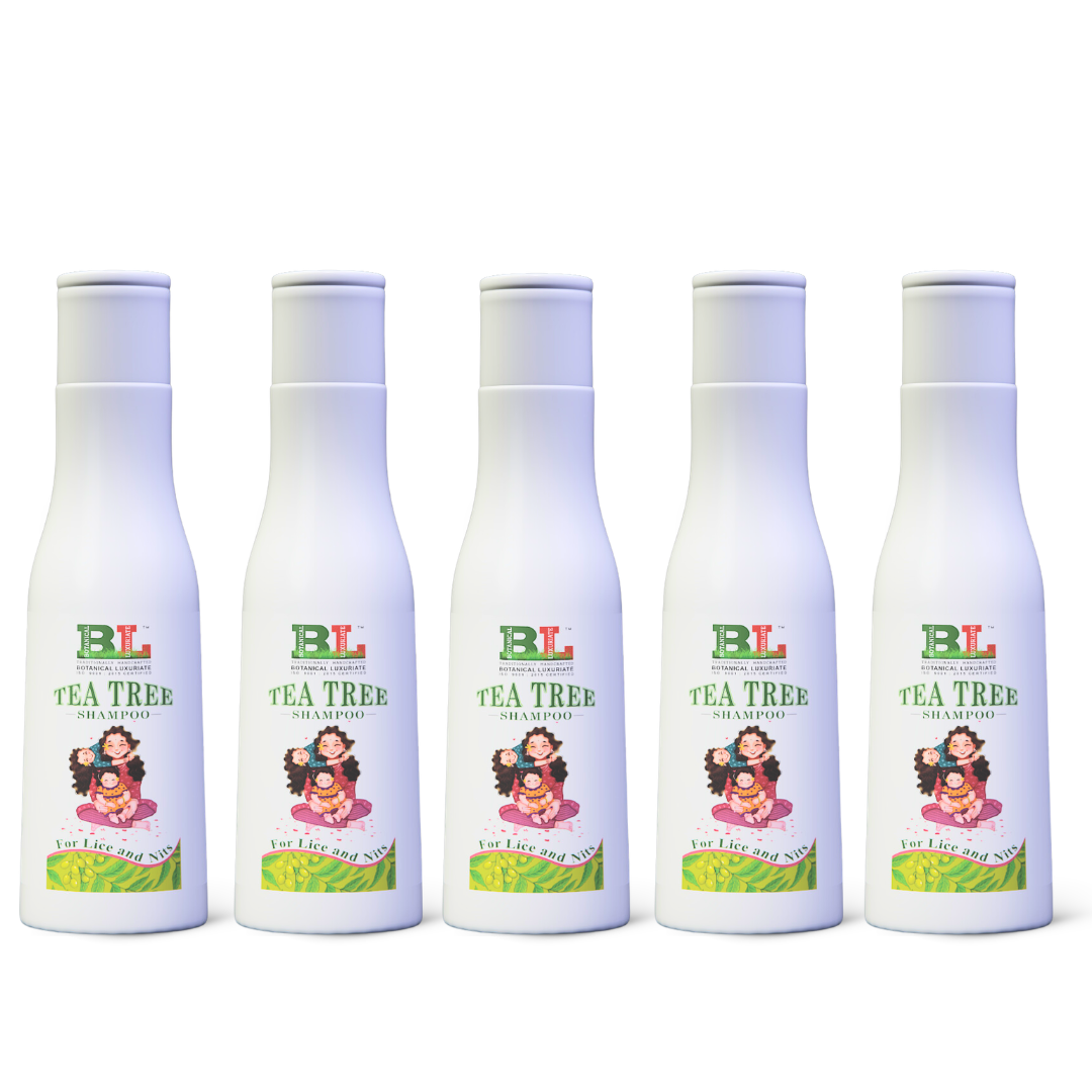 Tea Tree Anti-Lice & Nits Shampoo Family Pack