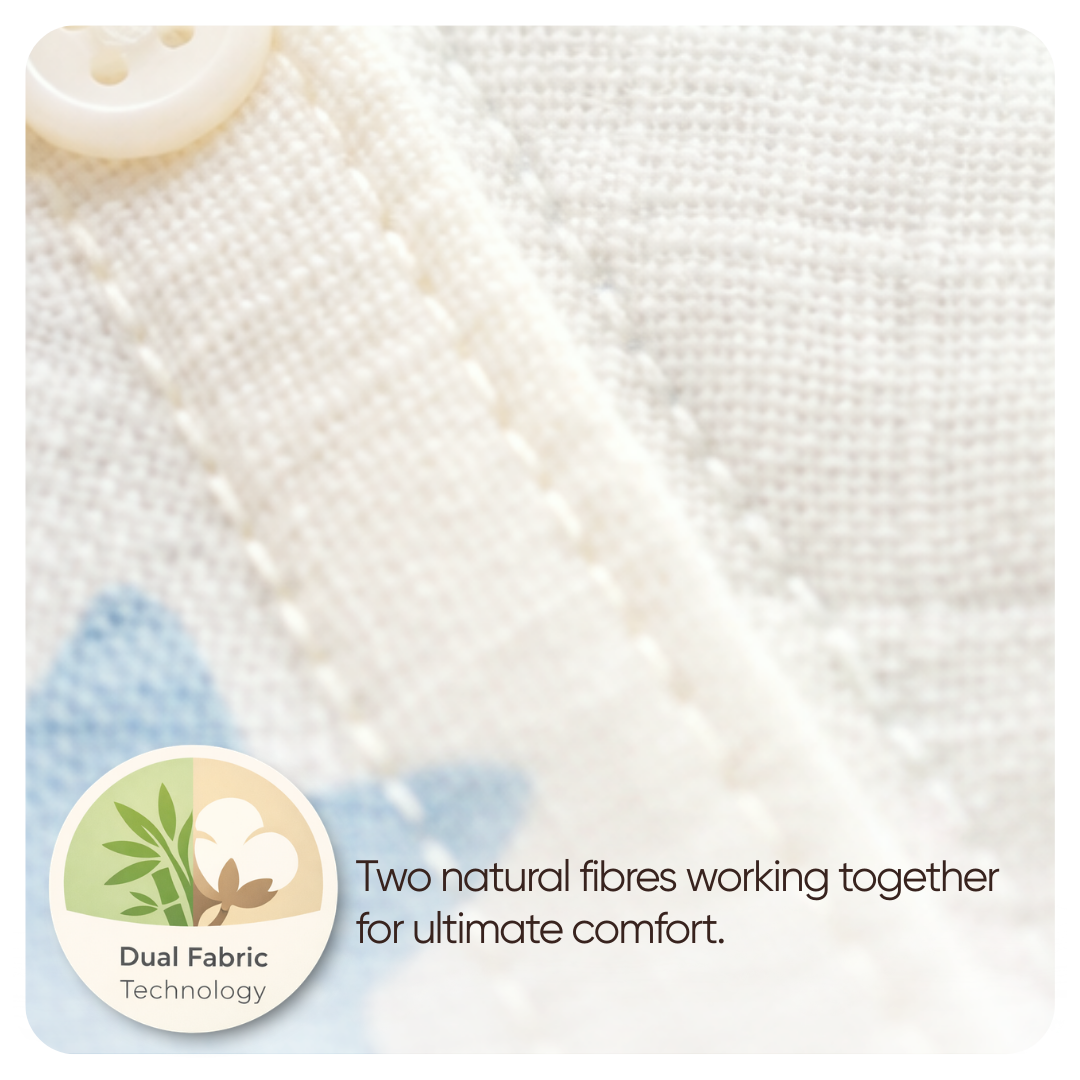 Bamboo Cotton Baby Shirt & Pant Set | 0–12 Months | Ultra Soft