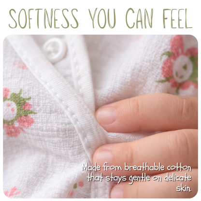Bamboo Cotton Baby Shirt & Shorts Set | 0–12 Months | Ultra Soft