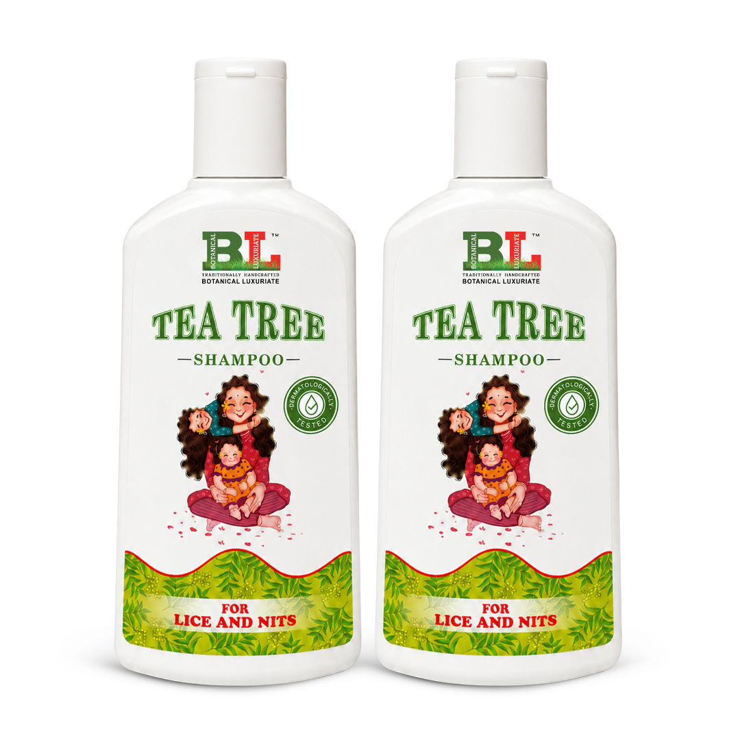 Botanical Luxuriate Gentle Tea Tree Anti-Lice & Nits Shampoo for Kids – 50ml