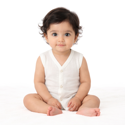 Bamboo Cotton Baby Jabla Dress | Ultra Soft | Newborn Friendly