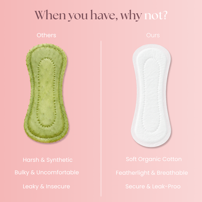 Organic Cotton Liners For Ultra Safe Daily Protection