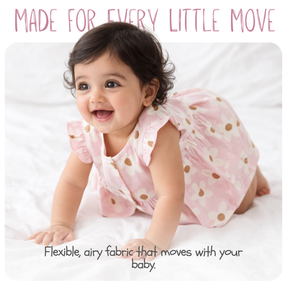 Bamboo Cotton Baby Frock Dress | Ultra Soft | 0–12 Months