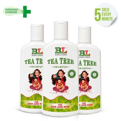 Natural Tea Tree Anti-Lice & Nits Shampoo  – 50ml