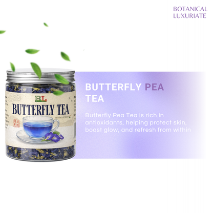 BL Butterfly Pea  Herbal Tea 60g | 100% Natural Antioxidant Drink – Caffeine Free