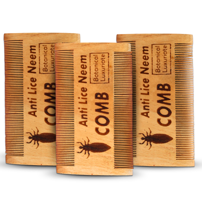 Botanical Luxuriate Anti Lice & Nit's  Neem Comb