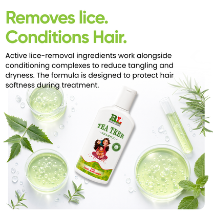 Botanical Luxuriate Gentle Tea Tree Anti-Lice & Nits Shampoo for Kids – 50ml