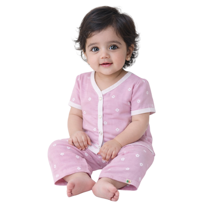 Bamboo Cotton Baby Shirt & Pant Set | 0–12 Months | Ultra Soft