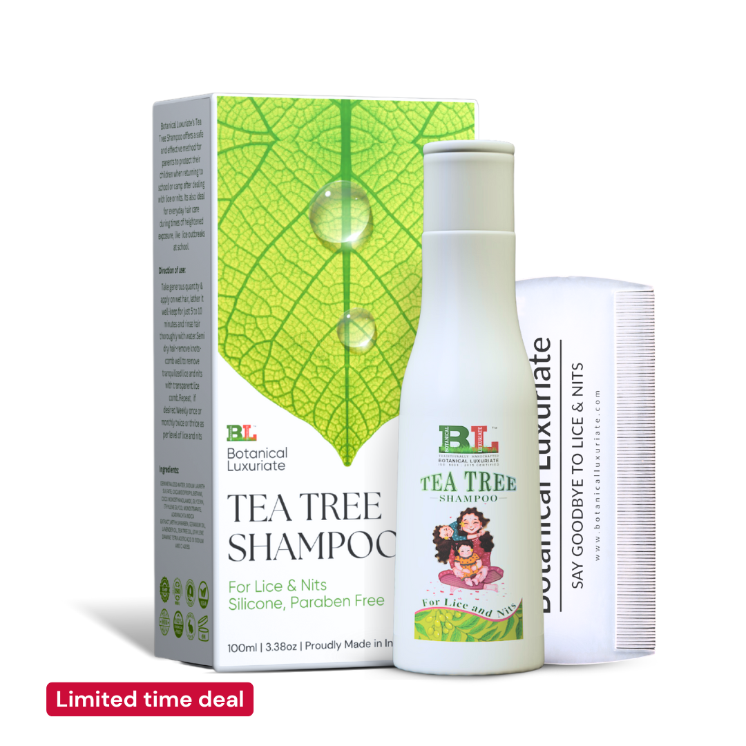 Natural Tea Tree Anti-Lice & Nits Shampoo 100ml