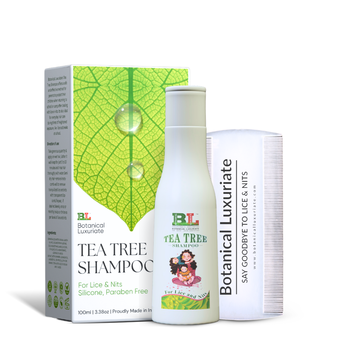 Natural Tea Tree Anti Lice & Nits Shampoo 100ml
