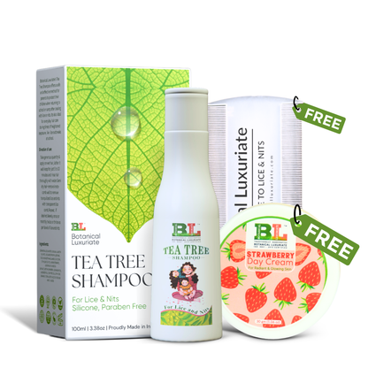 Natural Tea Tree Anti Lice & Nits Shampoo 100ml