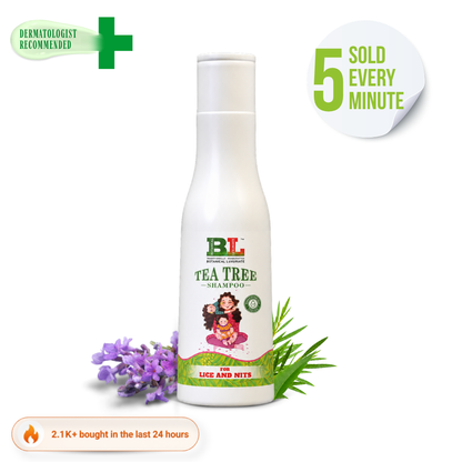 Natural Tea Tree Anti-Lice & Nits Shampoo 100ml