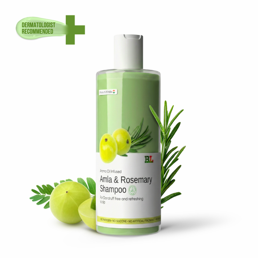 Natural Amla & Rosemary Anti-Dandruff Shampoo – No Parabens 100ml