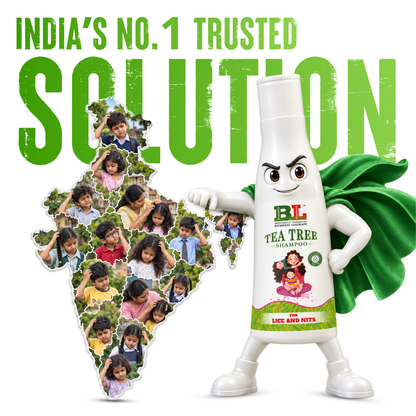 Natural Tea Tree Anti-Lice & Nits Shampoo 100ml
