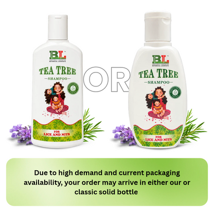 Natural Tea Tree Anti-Lice & Nits Shampoo  – 50ml