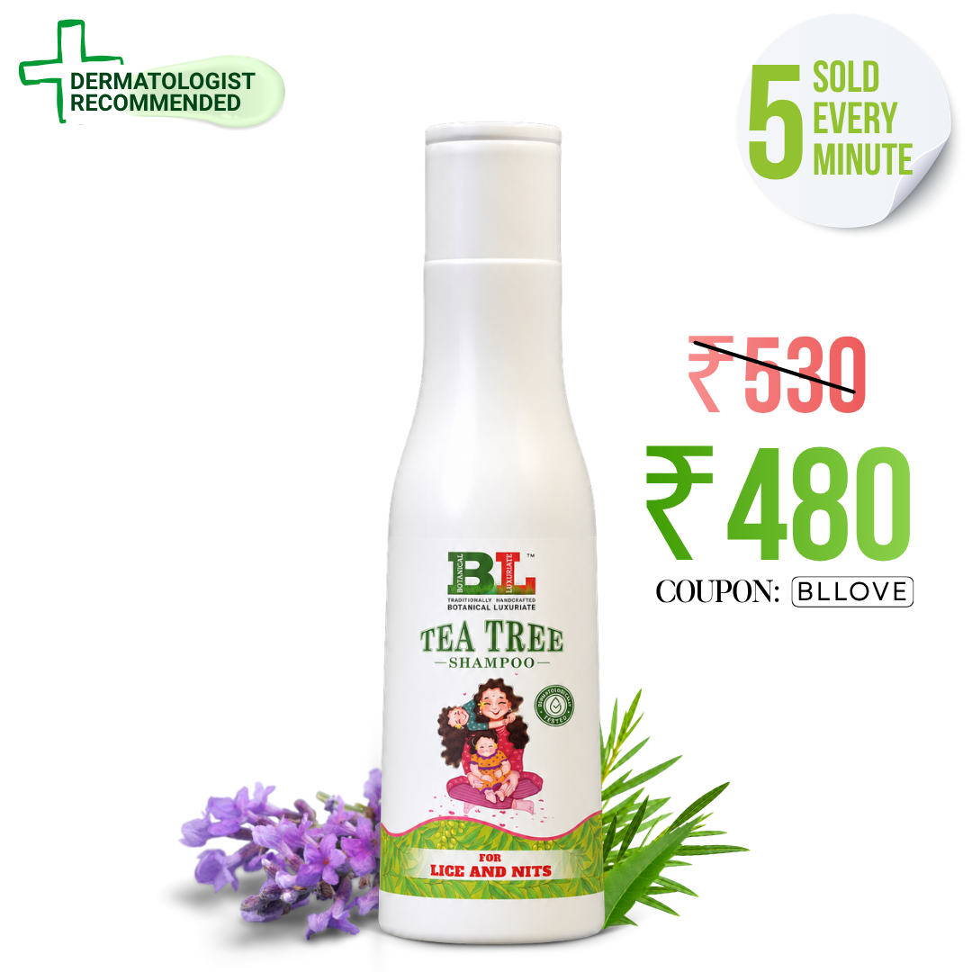 Natural Tea Tree Anti-Lice & Nits Shampoo 100ml