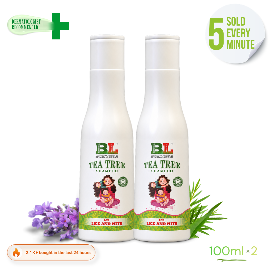 Natural Tea Tree Anti-Lice & Nits Shampoo 100ml
