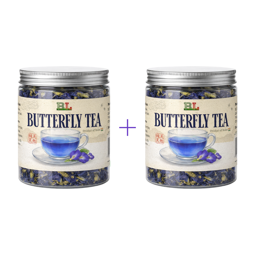 BL Butterfly Pea  Herbal Tea 60g | 100% Natural Antioxidant Drink – Caffeine Free