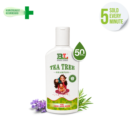 Natural Tea Tree Anti-Lice & Nits Shampoo  – 50ml