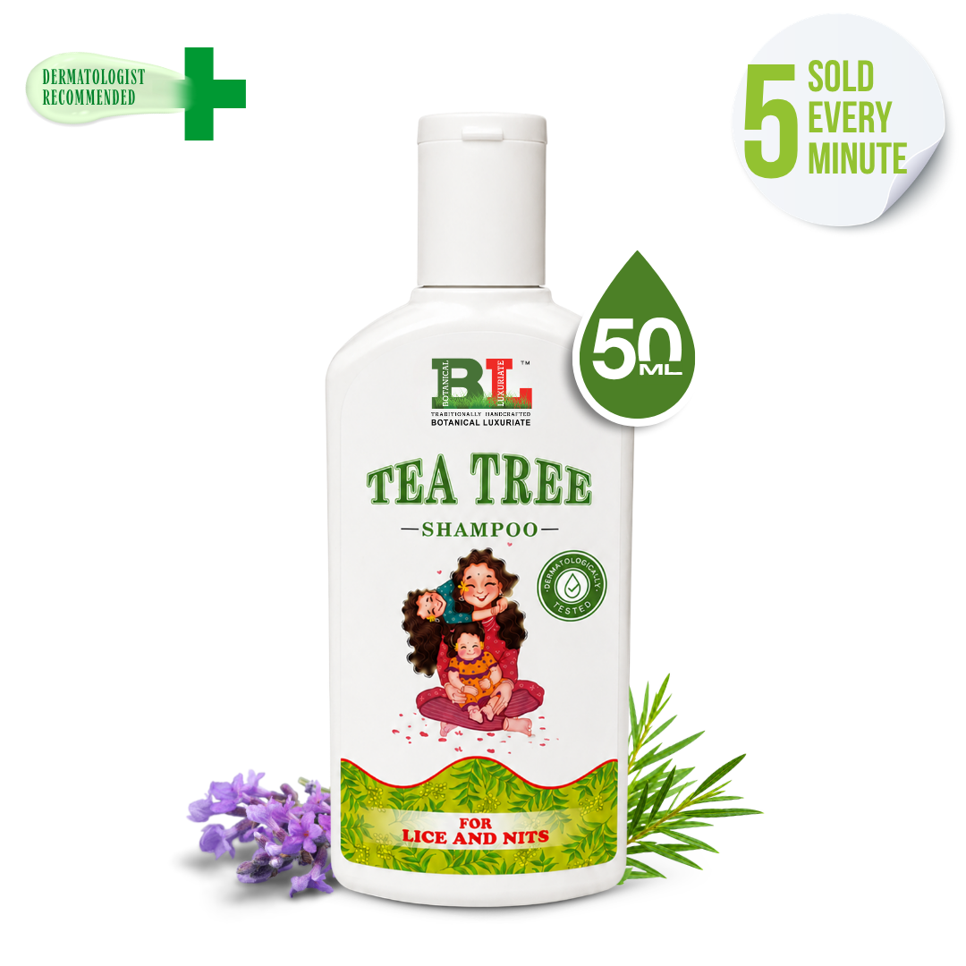 Natural Tea Tree Anti-Lice & Nits Shampoo 100ml
